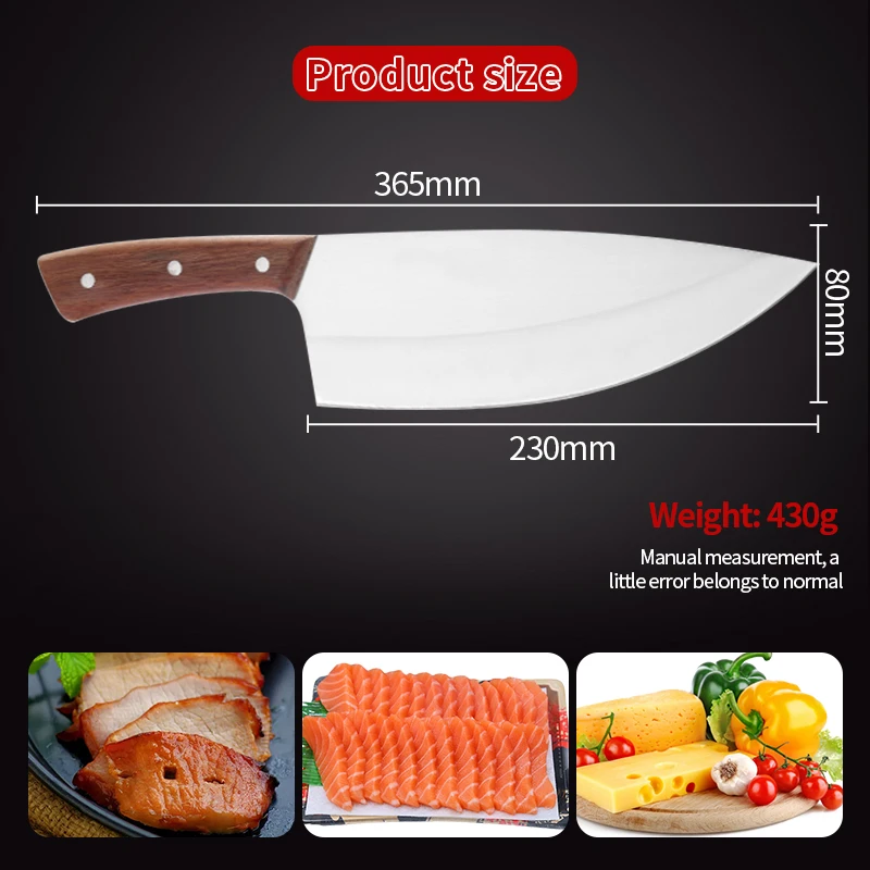 Нож мясника для свиней и овец бойный резец из нержавеющей стали кожуры филе