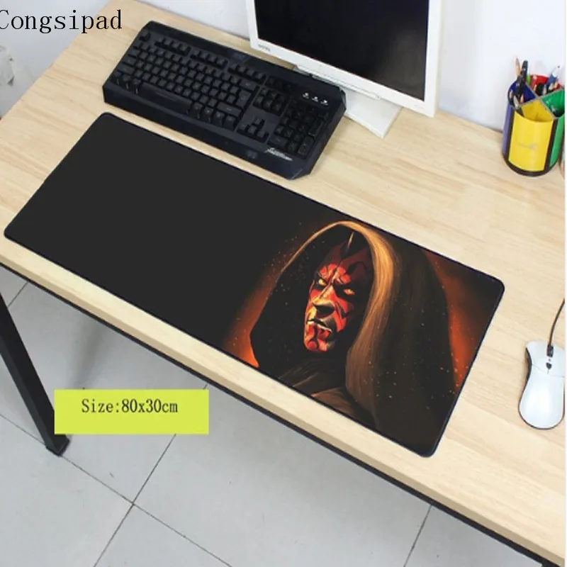 Congsipad Star Wars большой коврик для мыши Notbook компьютерный коврик для мыши дешевый игровой коврик для мыши геймера для ноутбука 80x40 см Коврик для мыши