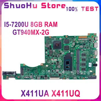 شراءKEFU X411UA ل ASUS X411U X411UN X411UR X411URR X411URP X411UQ X411UF اللوحة المحمول اختبارها الأصلي I5-7200U 8GB RAM GT940