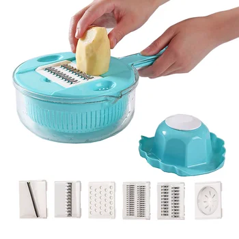 

Manual Vegetable Cutter Slicer Multifunctional Fruit Vegetable Potato Tomato Onion Shredder Grater Slicer Cutting Kitchen Gadget