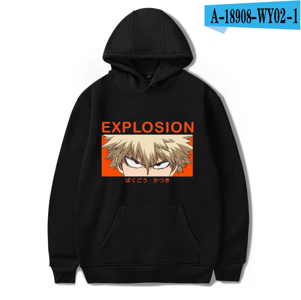 

Anime My Hero Academia men women Oversized Hoodies Sweatshirt Boku No Hero Academia boy/girls hooded Tracksuits spring clothes