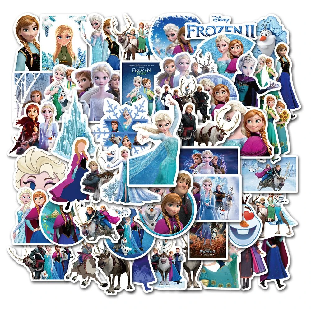 防水スーツケース用ステッカー 50枚 プリンセスやスノークイーン用 販売用 Stickers Aliexpress