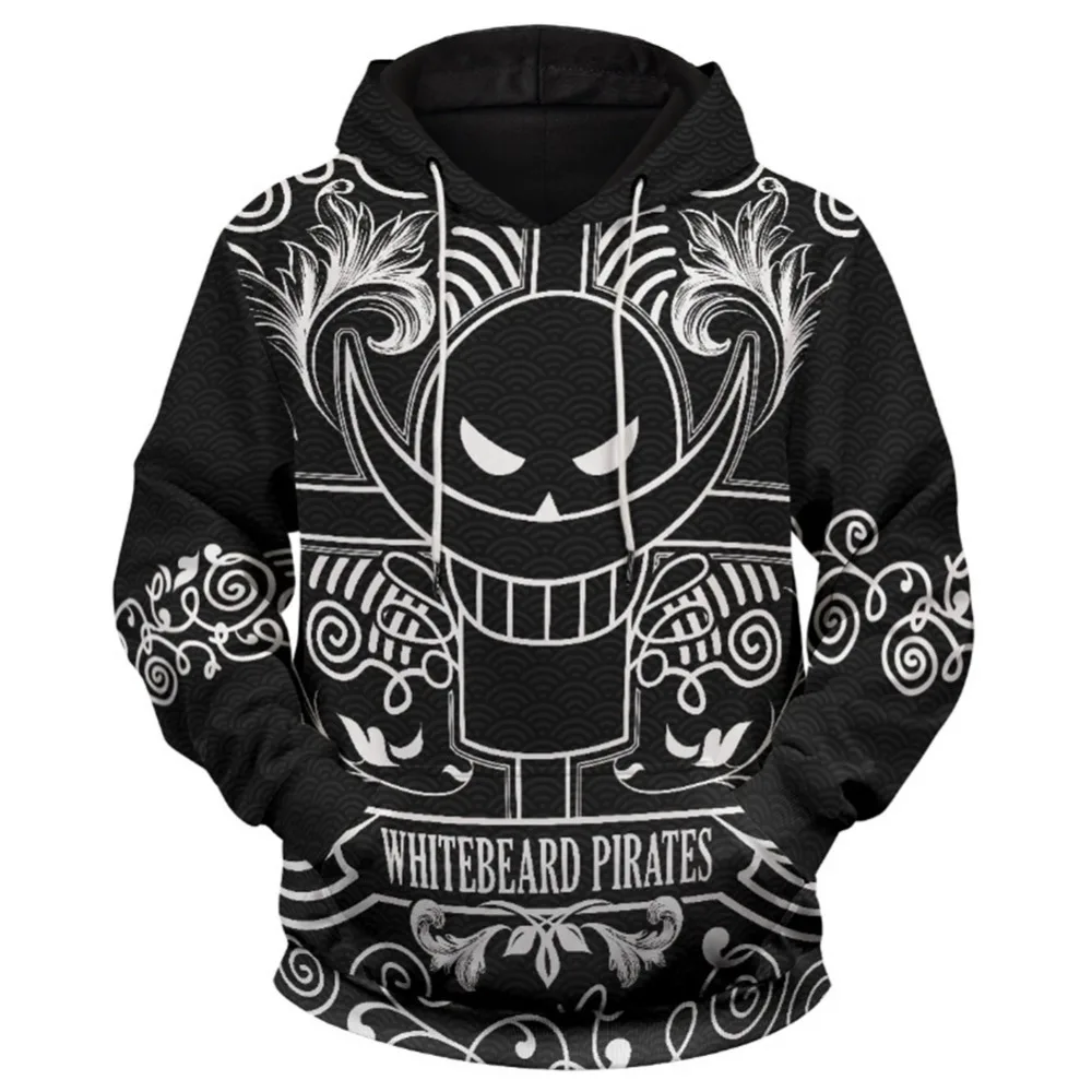 One Piece Hoodie Whitebeard Edward 