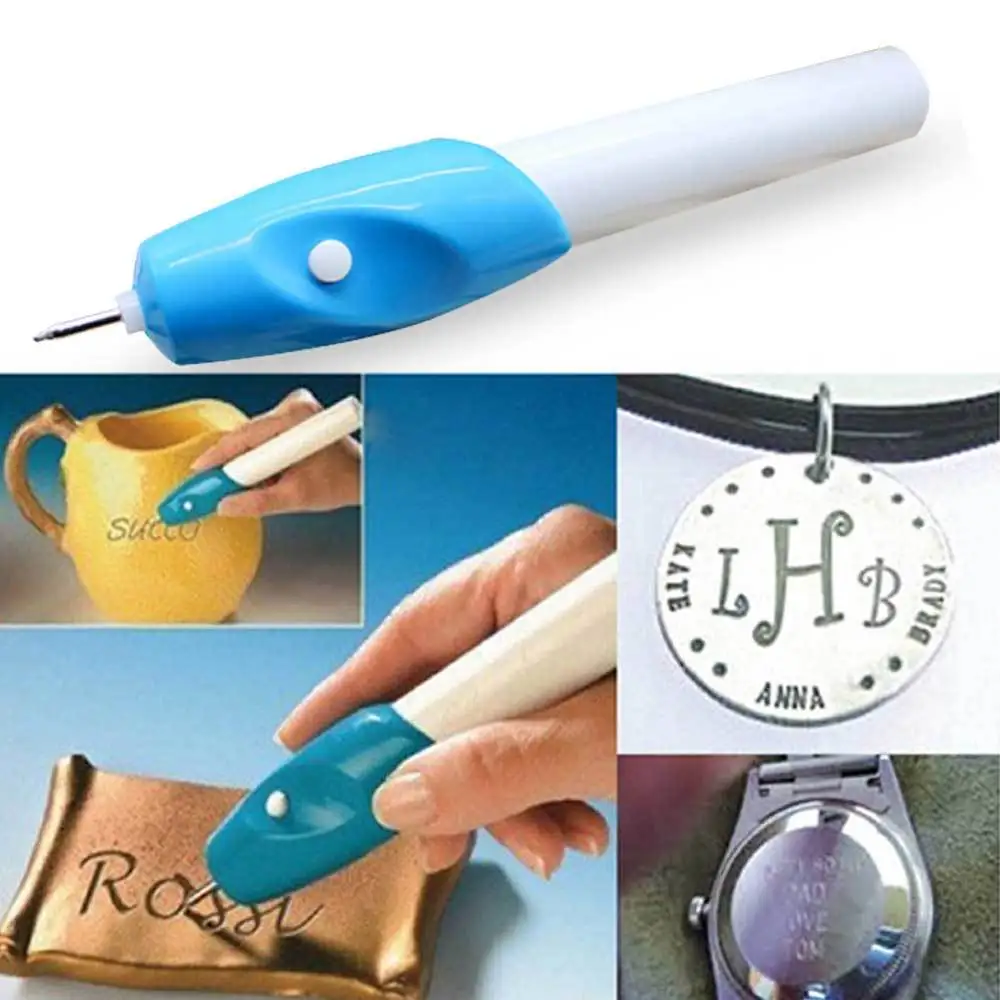 Electric Engraving Pen For font b Pet b font Identity Tag DIY Handcraft Carving Scrapbooking Tools