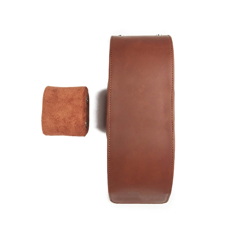 Luxury Leather Watch Storage Box Travel Single Watch Case Gift Box for Christmas Anniversary Birthday Wristwatch Packaging