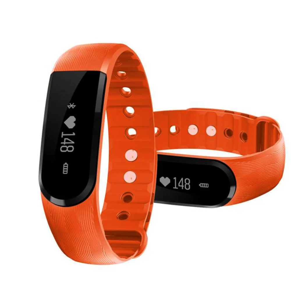 ID101HR Bluetooth Смарт-Браслет фитнес-трекер монитор сердечного ритма умный Браслет носимые устройства для IOS Android