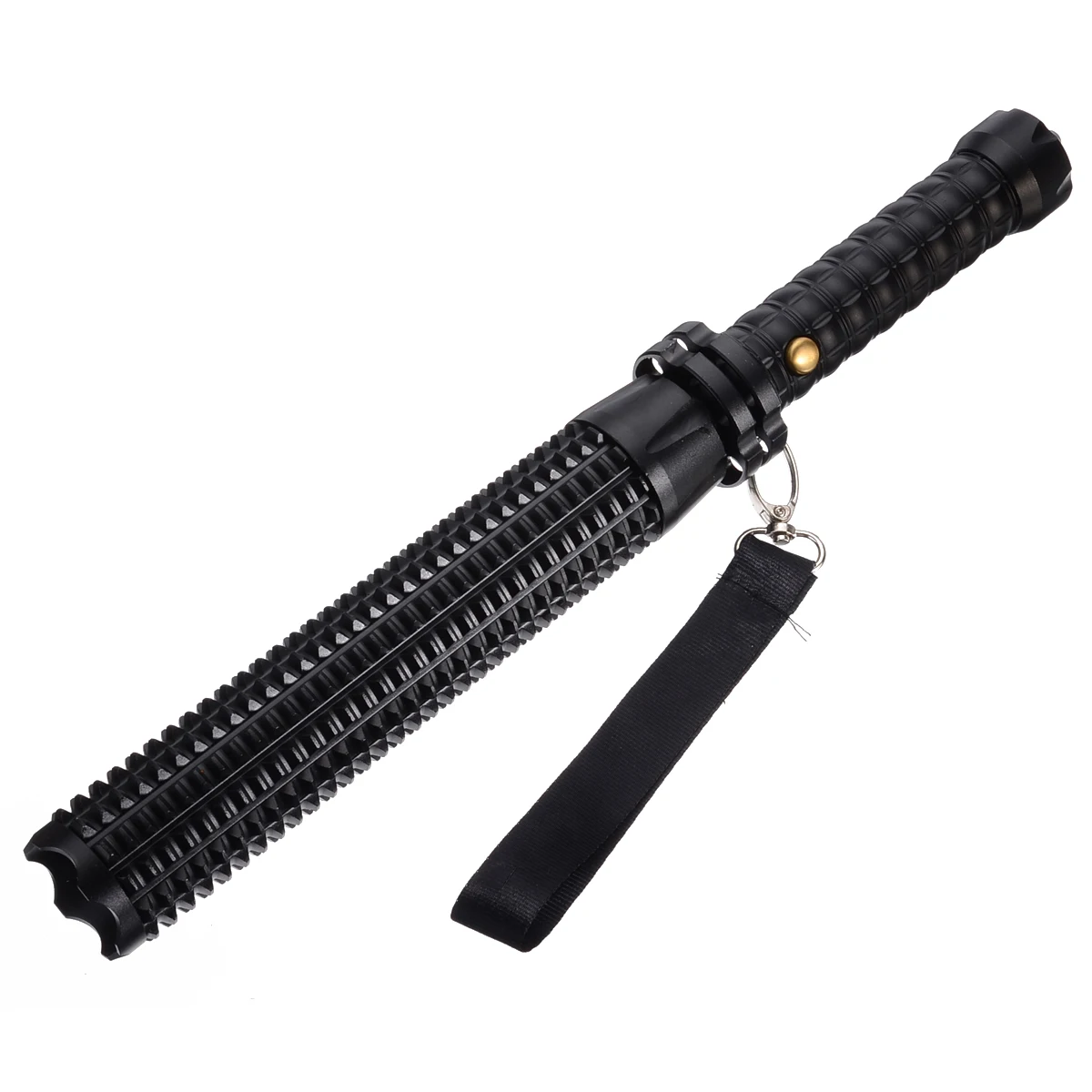 

1pc LED Flashlight Black Baseball Bat Q5 Cree For Emergency And Self Defense Waterproof Super Bright Torch Telescopic