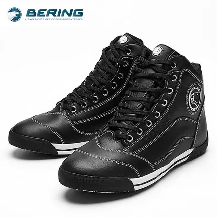 

Mountain Scrambling Motorcycle Riding Shoe Men's Four Seasons Winter Waterproof Shatter-resistant Locomotive Racing Shoes Travel