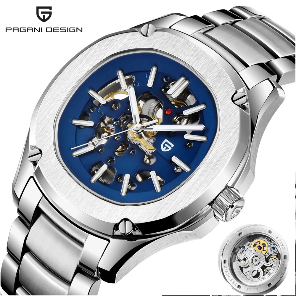 skeleton diver watch