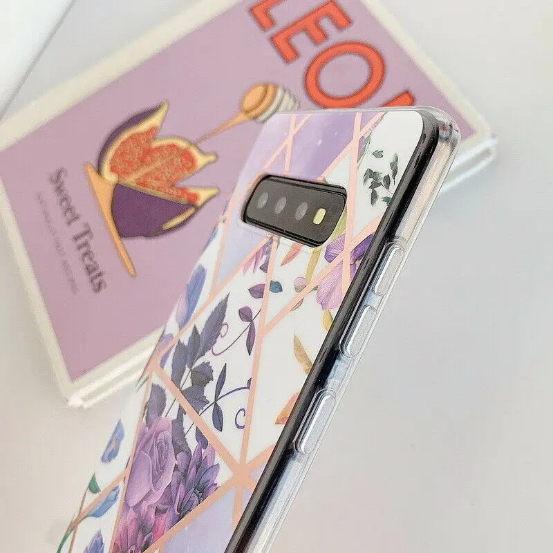 Для samsung Примечание 10 плюс S10E S10 S9 S8 плюс A10 M10 A20 A30 A50 A70 покрытие сращивания завод Мягкий силикон IMD ТПУ чехол для телефона чехол
