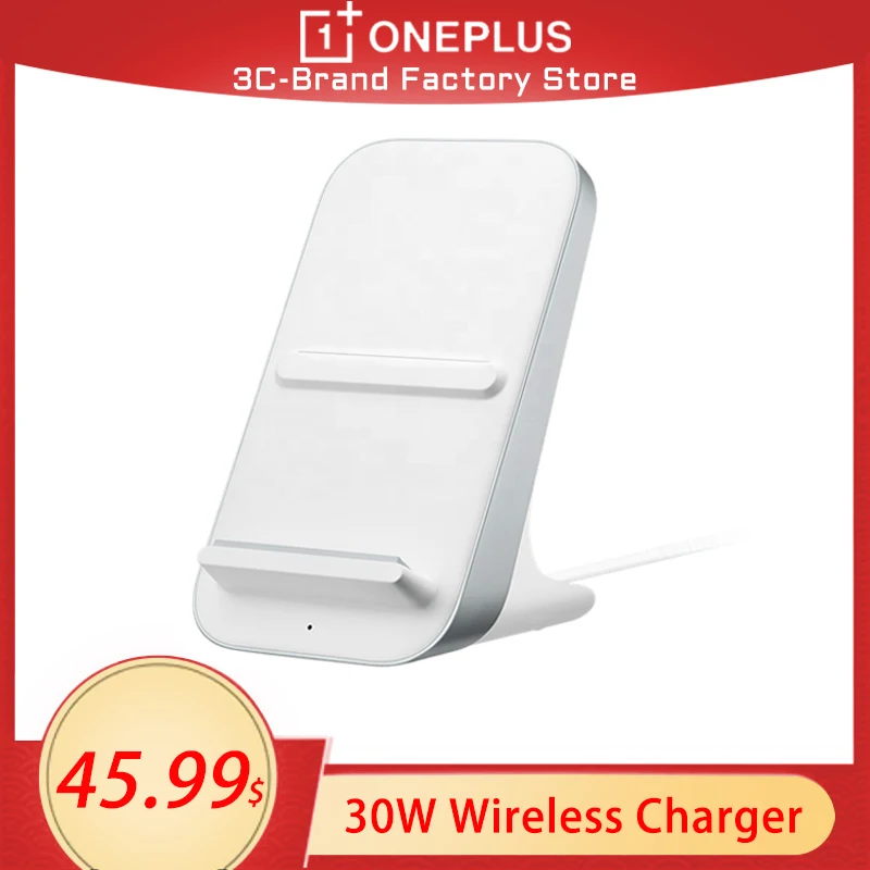 Беспроводное зарядное устройство OnePlus Warp Charge 30 Вт оригинальное Qi/EPP с воздушным