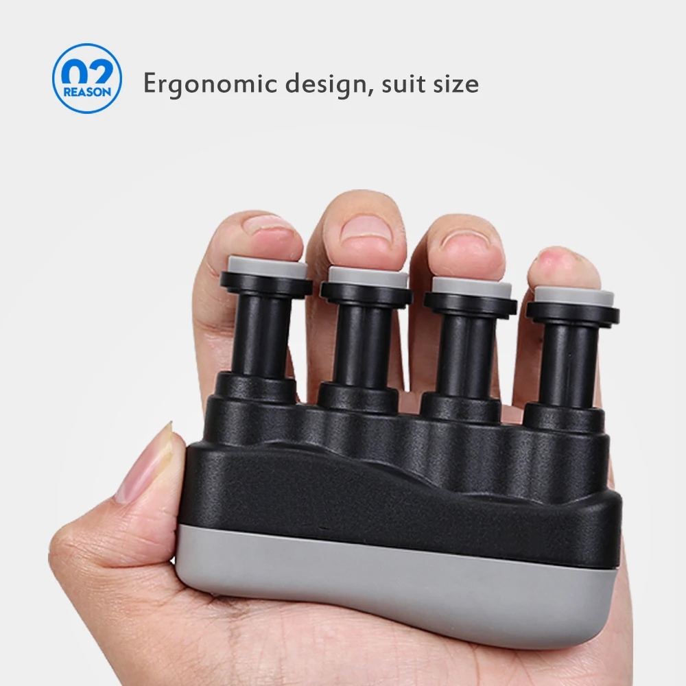 Portable Finger Exerciser Device Hand Grip Trainer Arm Strengthener For