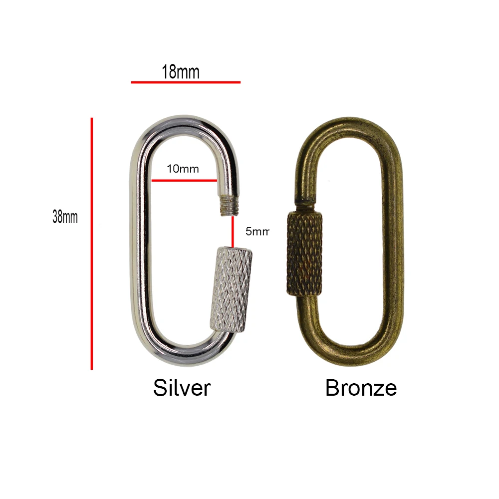 Double-ended Carabiner with 3.5 heavy Duty Brass Snap Hook for - AliExpress