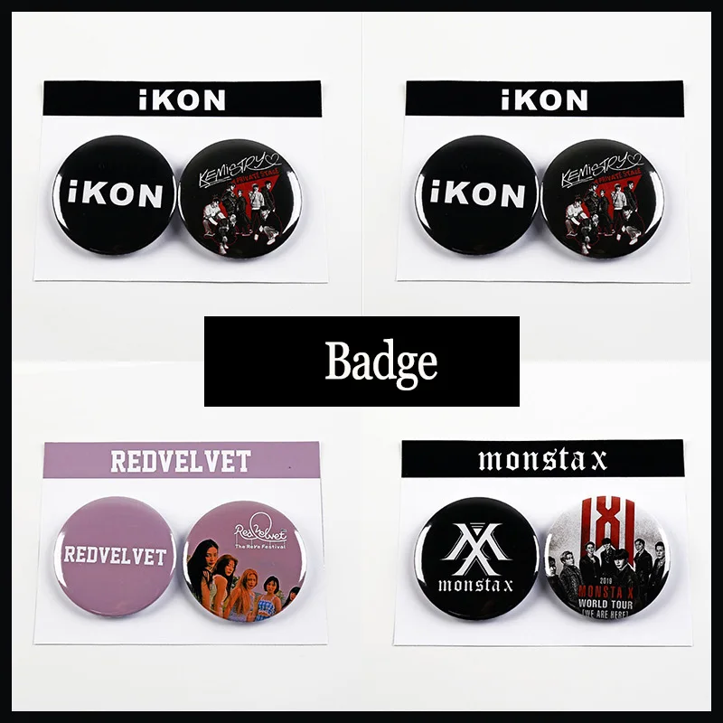 IKON MONSTA X STRAYKIDS INFINITE SEVENTEEN красный бархатный значок на булавке Броши альбом Ода бояться S. Перевороты JOSHUA THE8 DK DINO