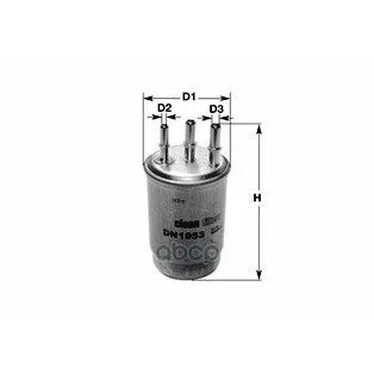 Фильтр Топливный Ford:Tourneo Connect,Transit Connect 2002- 1.8 D Clean filters арт. DN2723