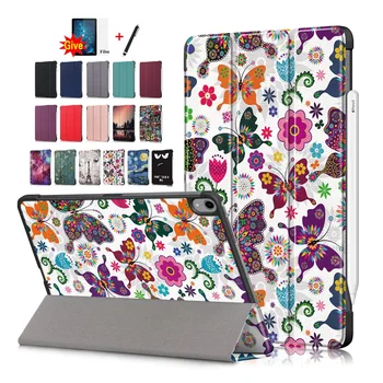 

Case for IPad Air 10.9" 2020 Sleeve Shell Trifold Stand Hard PC Back Cover Folio Funda Case for IPad Air 10.9"+Soft Film+ Pen