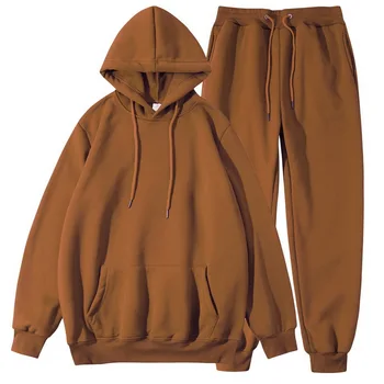 New Color hot Two Pieces Set hooded Suit sweatshirt men s sportswear hoodie autumn men s