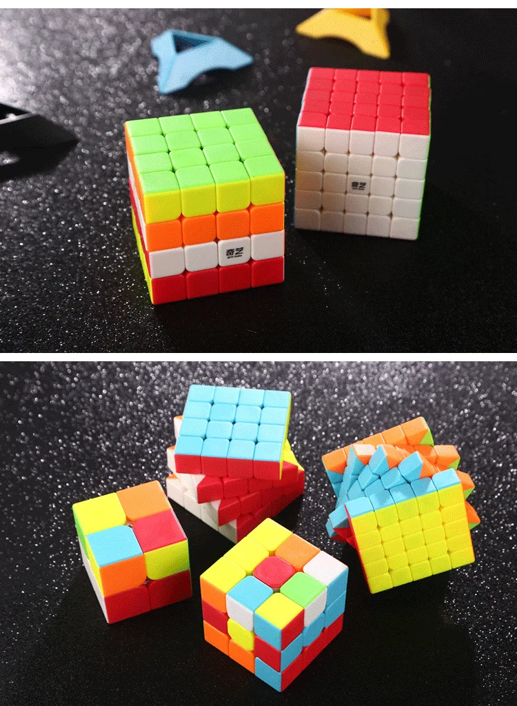Подлинный товар XMD, Магический кубик, Kai знак пять 5-заказ Magic Cube гладкая однотонная Цвет не клей Бумага Профессия Игры Скорость Tw