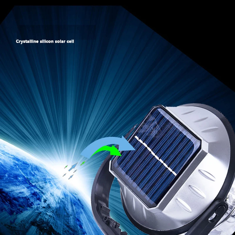 Портативный солнечный тент светильник фонарь 36led многофункциональная энергия