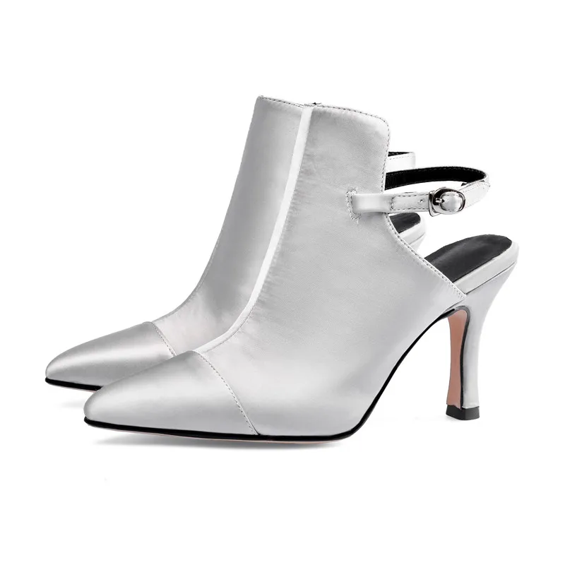 New Super High Thin Heels Shoes Open Toe Pointed Shoes Sexy Dance Shoes Elegant Banquet Wedding Shoes Office High Heels