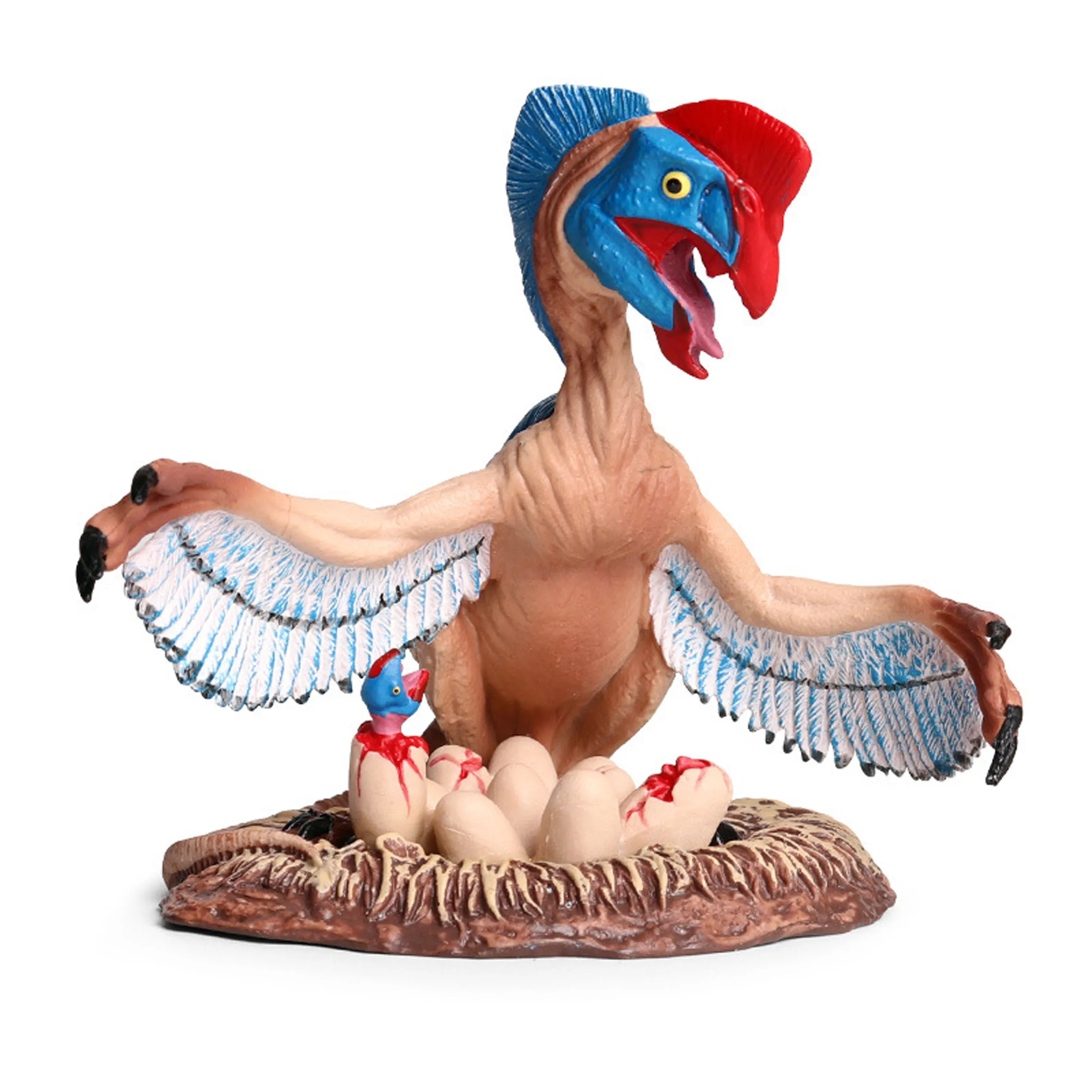 1pc2mix модель яркая крутая красочная Фигурка динозавра Oviraptor популярные игрушки Юрского периода для детей популярная коллекция животных подарки