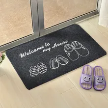 40x60 см Противоскользящий коврик для входной двери передние двери ноги пол коврики абсорбирующий коврик для ванной комнаты машинная стирка