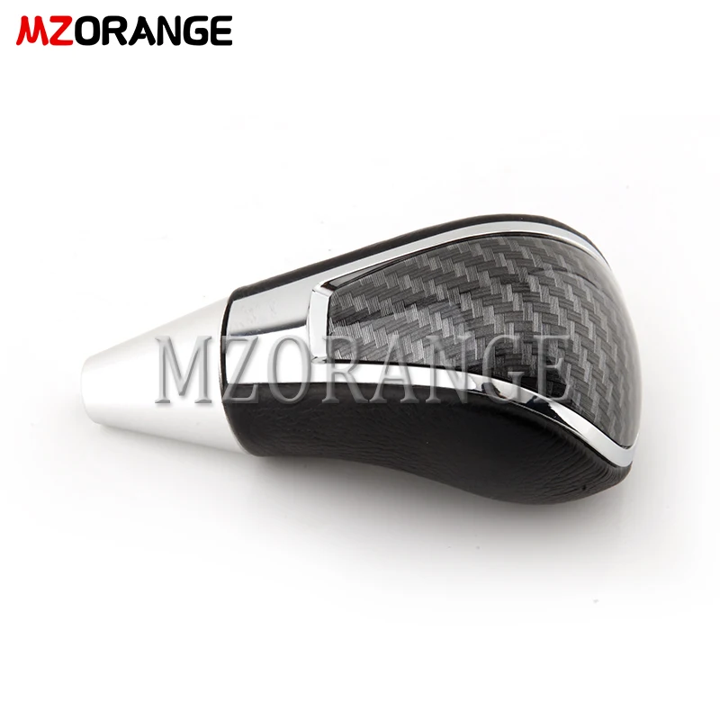 MZORANGE коричневая черная ручка переключения передач автоматическая головка для Land Cruiser Prado Previa для TUNDRA для Crown COROLLA Camry 12-16
