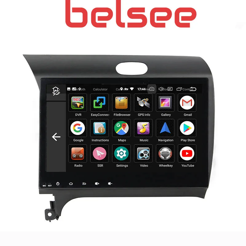 Belsee Ram 4 + 64G DSP автомобильный Радио мультимедийный плеер Android 9 0 Авто DVD для Kia CERATO K3