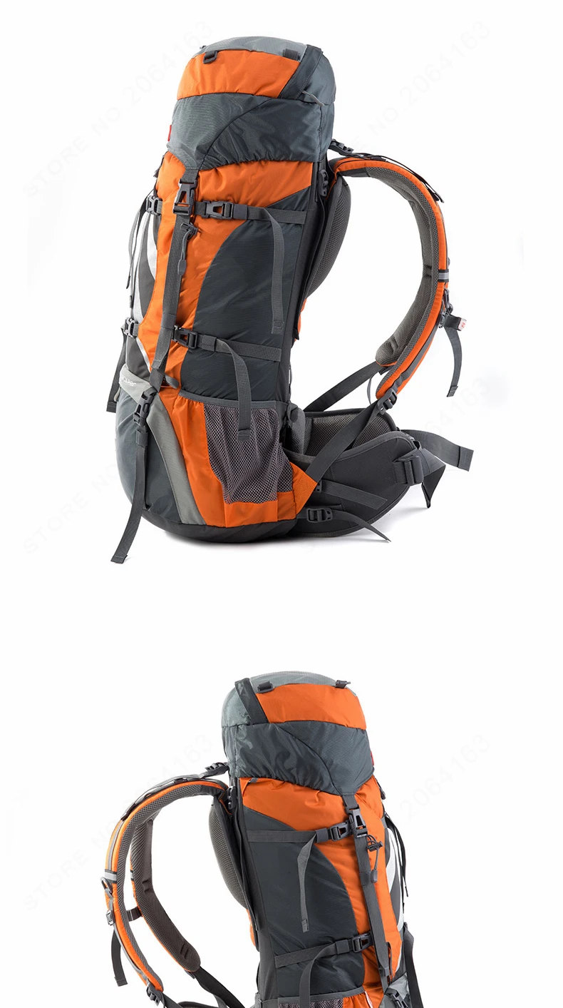 NatureHike 70L рюкзак для походов на открытом воздухе, нейлоновый водонепроницаемый рюкзак для путешествий, спортивный рюкзак из алюминиевого сплава с внешней рамой