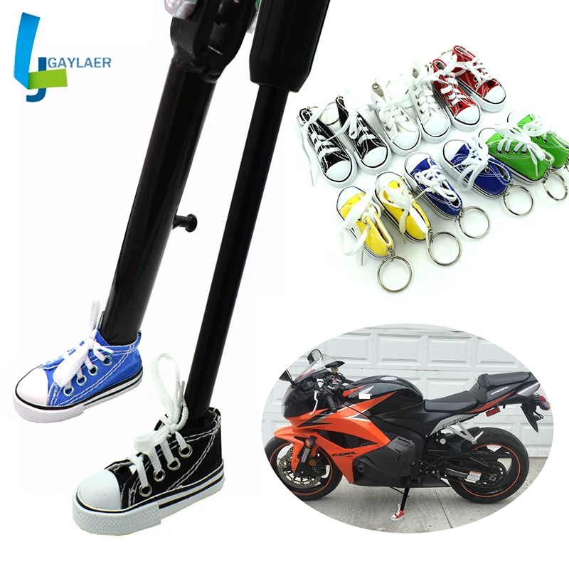 Electric vehicle foot support Bicycle foot support Motorcycle foot support Side Kickstand Stand Mini shoes Shoe key chain