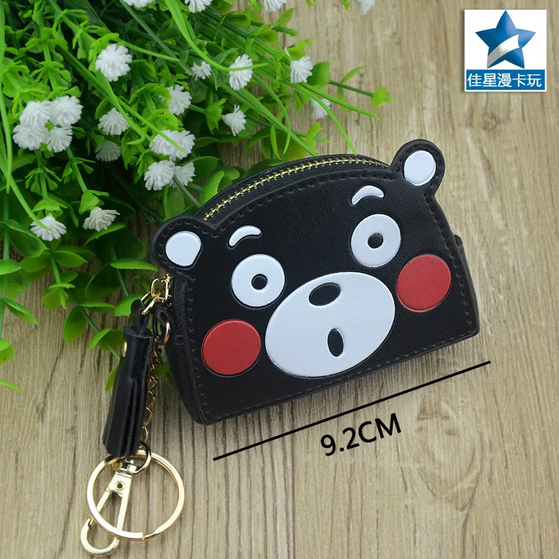 Kumamon, модный кошелек для монет в стиле аниме, Мультяшные сумки для мелочи, кошелек для монет, карт, ключей, для хранения, подарки на день рождения, Новинка