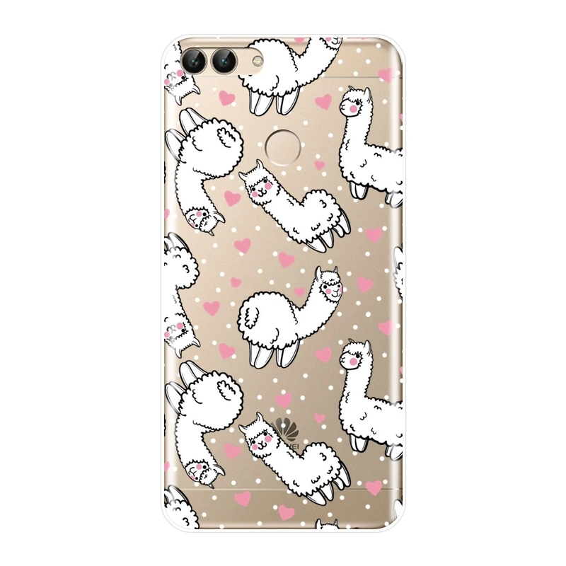 Задняя чехол для Huawei P9 Lite Mini P10 Plus P20 Pro P умный Силикон Мягкая свинья собака Телефон чехол для Huawei P10 P20 P8 P9 Lite