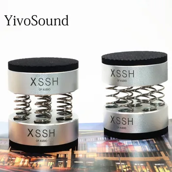 

yivosound HIFI Audio Speakers Amplifier Aluminum Anti-shock Shock Absorber Foot Pad Feet Nail Pads Vibration Absorption Stands