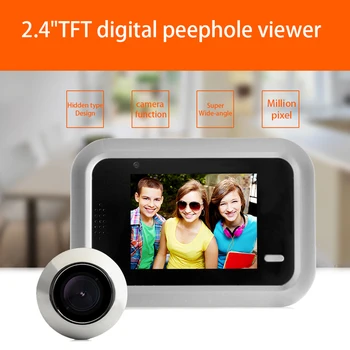 

LCD Color Screen Digital Doorbell 120 Degree Door Eye Doorbell Electronic Peephole Door Camera Viewer Hardware 3.5 inch