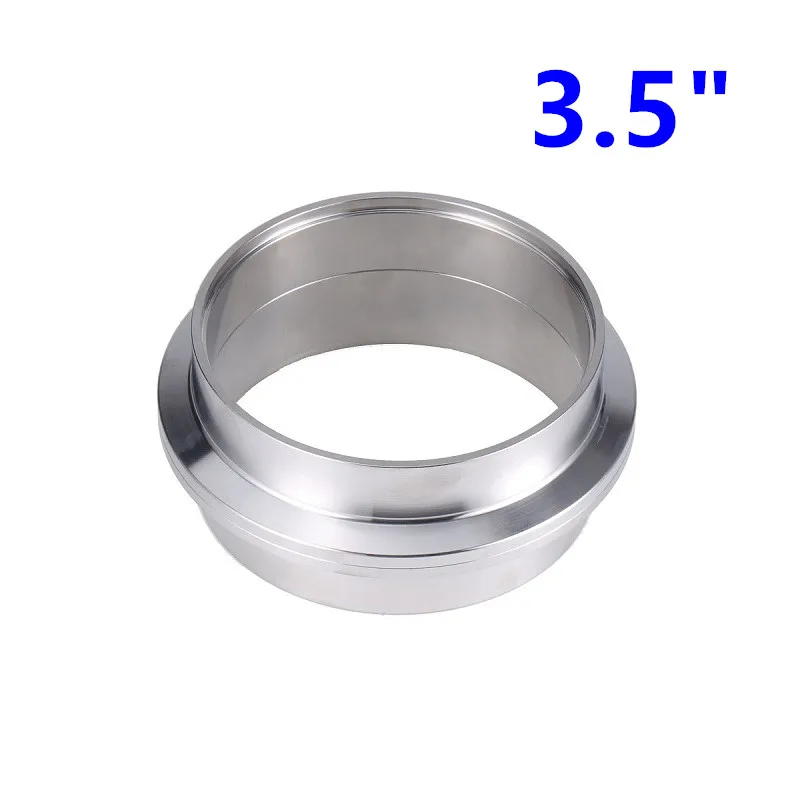 3.5 inch Высокое качество " 2,5" " 3,5" дюймов авто 304 нержавеющая сталь V band Мужской Женский Фланец выхлопной фланец 76 мм - Цвет: 3.5 inch