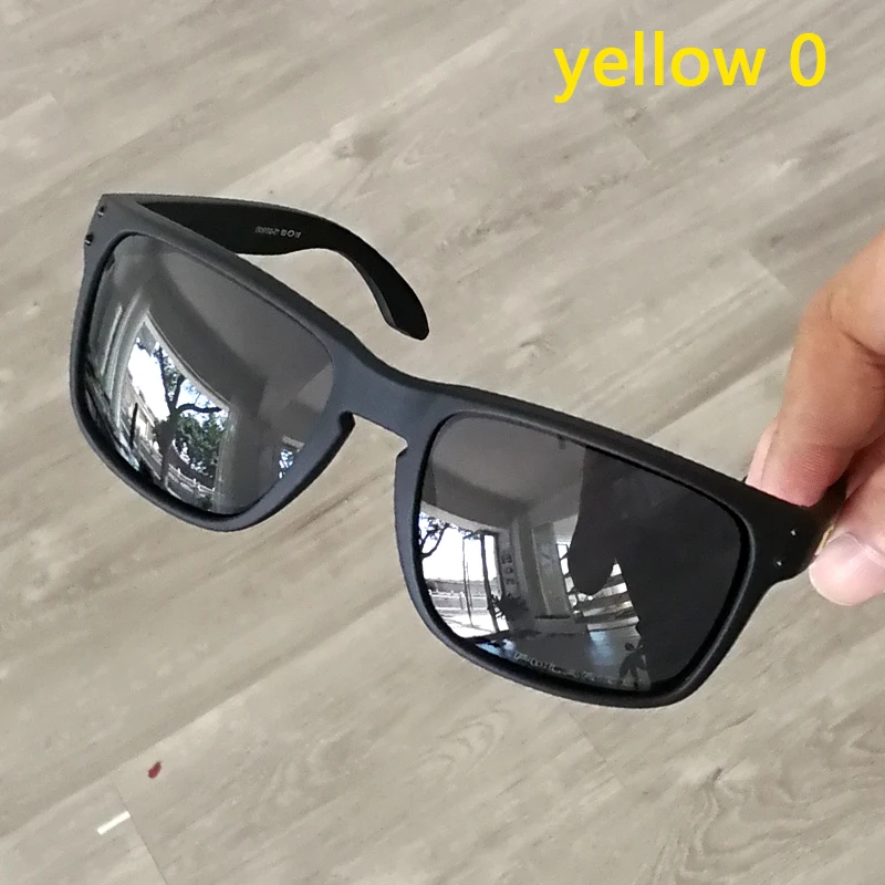 Holbrooks o, Брендовые мужские дизайнерские модные солнцезащитные очки TR90, оправа, поляризационные линзы, 9102, уличные солнцезащитные очки, uv400, Gafas De Sol - Цвет линз: holk-Yellow-Lo