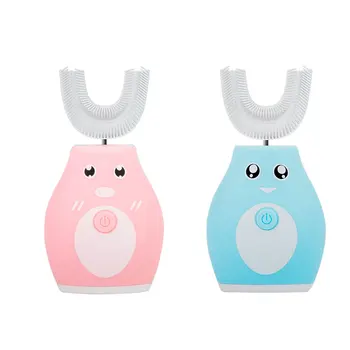 

Children Cartoon Pattern Electric Toothbrush Kids 360 Home Cute Soft bristle Electric Teeth Brush