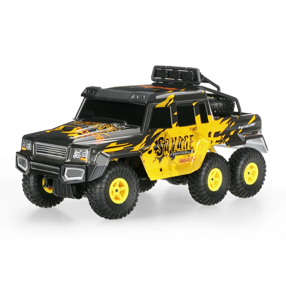 Радиоуправляемая машина 2,4G 4CH Rock Crawlers RTR водительская машина Три мотора привод Bigfoot автомобиль крутая светодиодная модель автомобиля игрушка для детей Подарки Дрифт автомобили