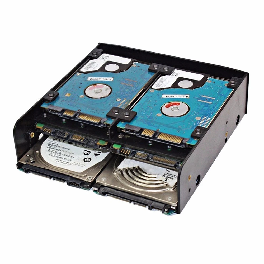 OImaster многофункциональная стойка для преобразования жесткого диска, стандартное 5,25 дюймовое устройство поставляется с 2,5 дюймовым/3,5 дюймовым креплением для жесткого диска