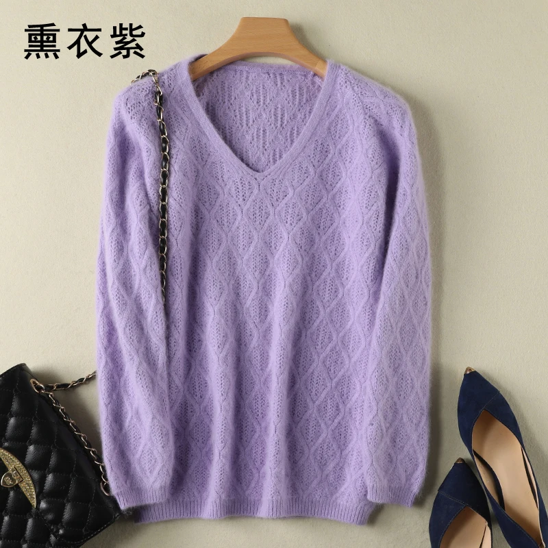 2020 New Super Warm Pure Mink Cashmere Sweaters