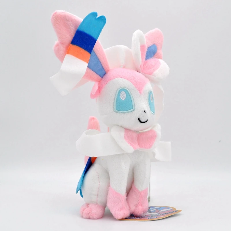 34 см Большой размер японский аниме милый Плюшевые игрушки сидение Sylveon плюшевые мягкие животные Мягкая куколка Рождественский подарок для детей