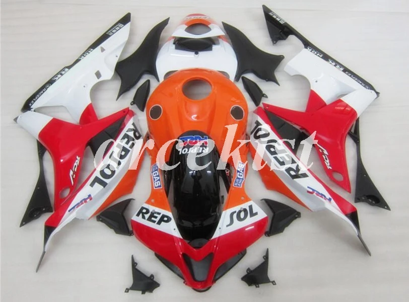 Мотоцикл литья под давлением обтекатель Подходит для Honda CBR600RR CBR 600RR F5 2007 2008 CBR 600 RR CBR600 07 08 Обтекатели repsol