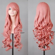 Модный тренд длинные вьющиеся волосы парик красочные Косплей Повседневные Вечерние волосы цвет волос термостойкий разноцветный парик