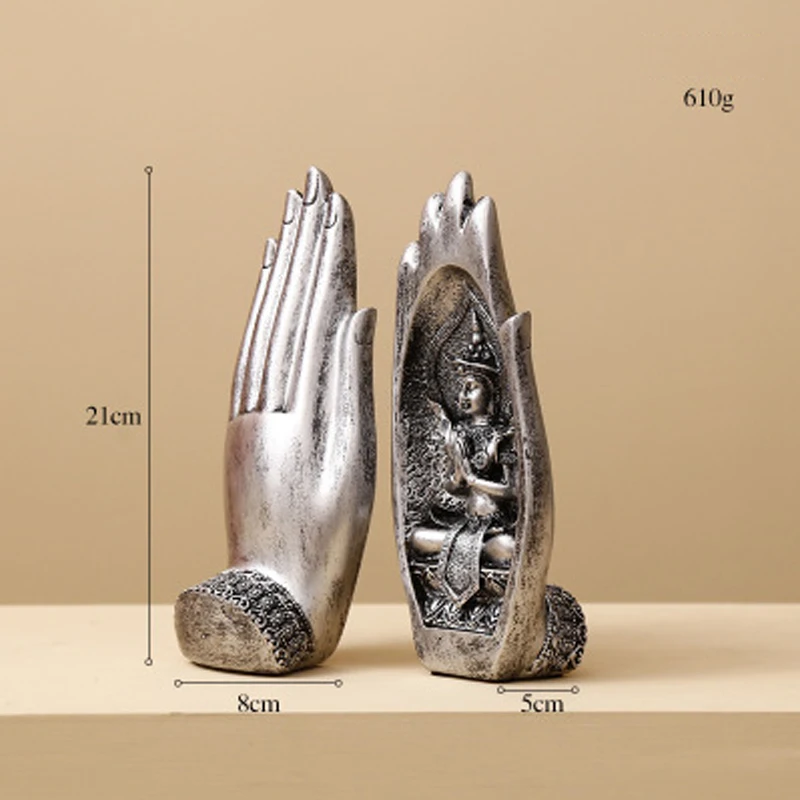 2 шт./компл. статуя Будды монах статуэтка тафагата Индия Йога мандалы скульптуры