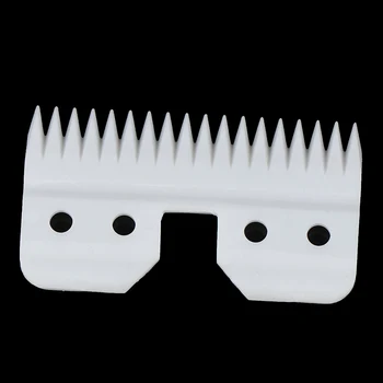 

Ceramic Blade Cutter for Magic Clip 2-Hole Clipper Fit Most Hair Clipper Hair Trimmer Beard Blade Hair Removal 2 Styles