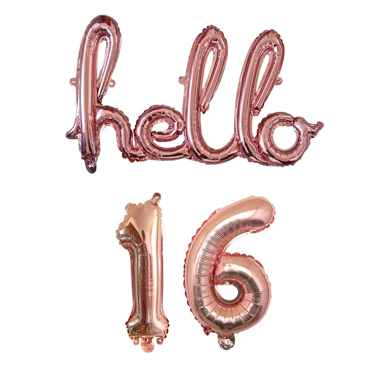 Rose Gold Milestone Celebration Balloons: Elegant Party Decor