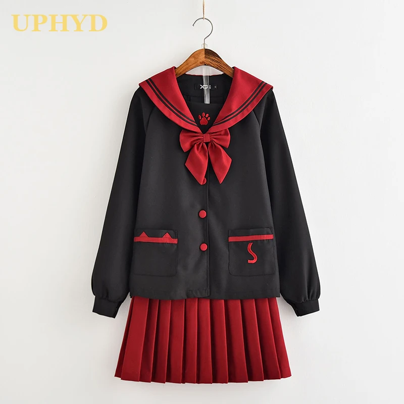 Uphild/японская униформа для костюмированной вечеринки Сезон осень зима Костюмы