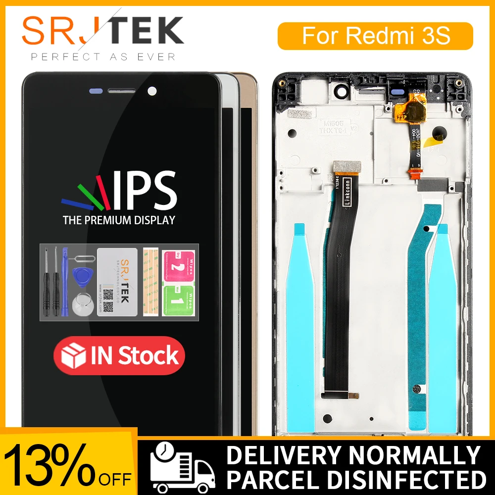Оригинальный ЖК дисплей для XIAOMI Redmi 3 S сенсорный дигитайзер сменный экран 3X Pro с