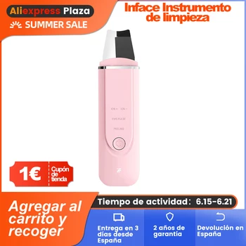 

inface rasonic Skin Scrubber Deep Face Cleaning Machine Peel Shovel Facial Pore Cleaner Face Skin Scrubber Lift Machine