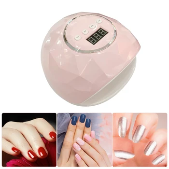 

Timer Dryer Light Fast Curing Auto Sensor 86W UV LED Lamp Manicure Nail Dryer Gel Polish Curling Ice Lamp with Sensor